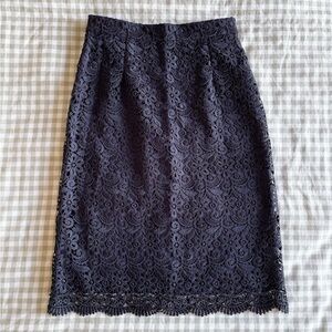 Uniqlo Lace Pencil Skirt